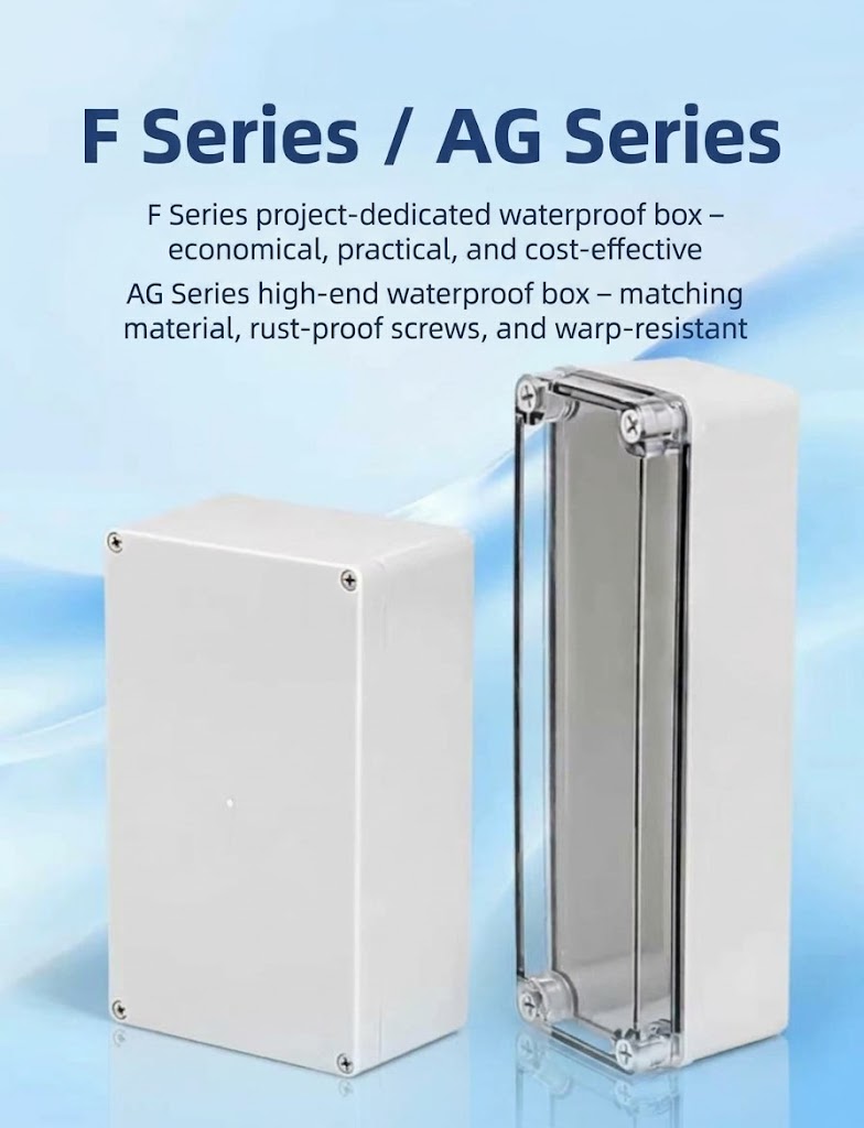 F-Series and AG-Series Comparison - Solid Opaque and Transparent Polycarbonate Covers