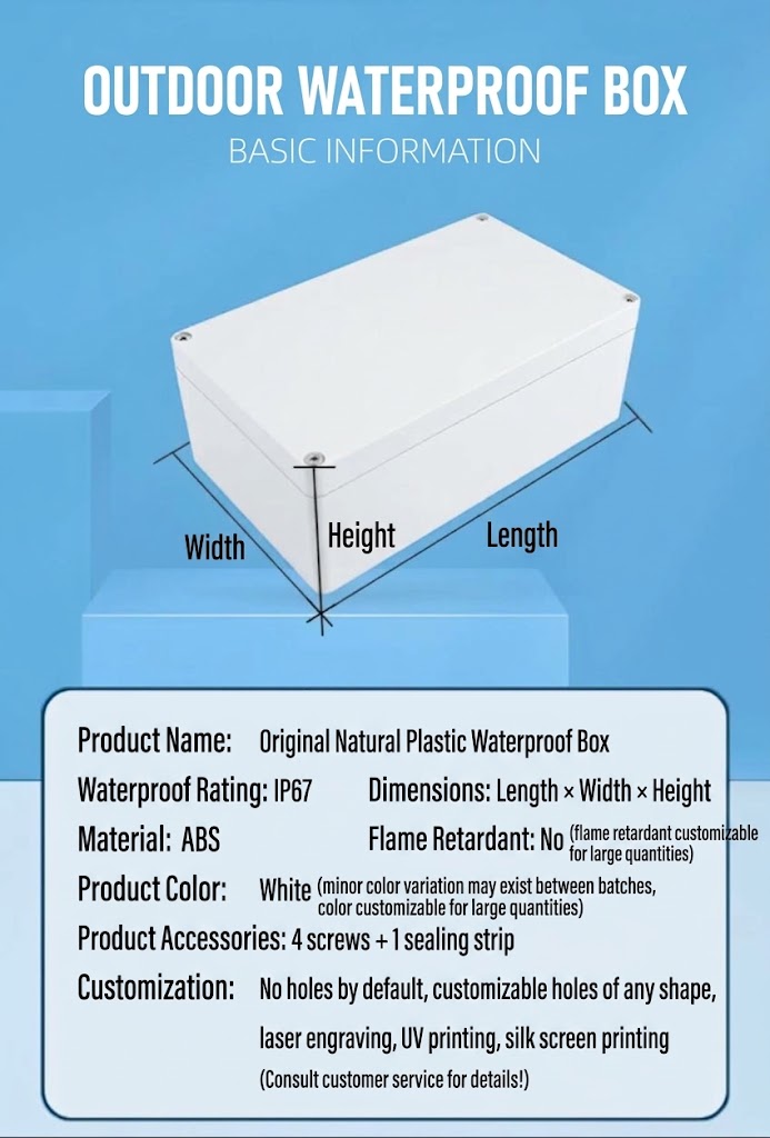 Basic Product Dimensional Scheme and Accessory Overview