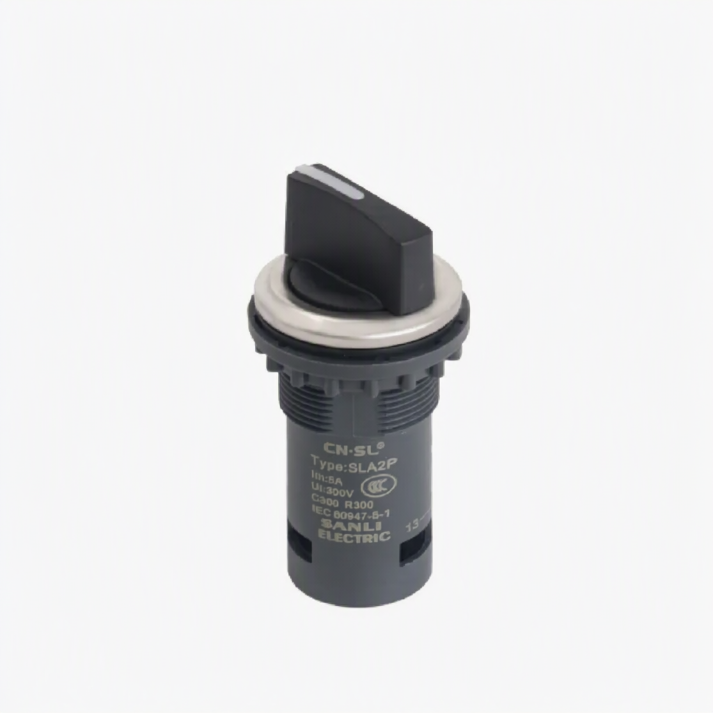 SLA2P Selector Switch Head and Ergonomic Rotary Handle Detail