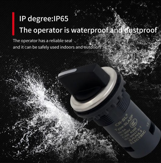 IP65 Waterproof and Dustproof Protection Degree in Liquid Spray Environment