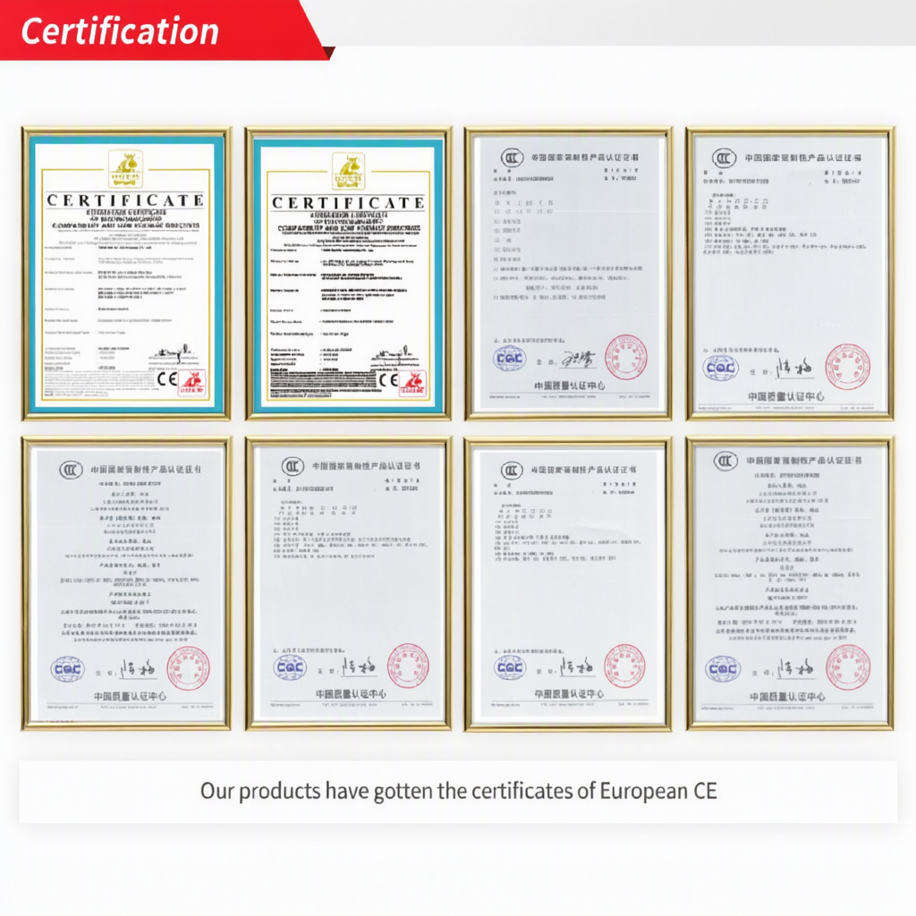 Authoritative Compliance Certificates - European CE (LVD & EMC Directives) and China Compulsory Certification (CCC)